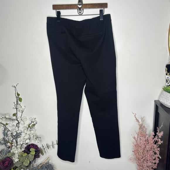 QUINCE Ultra-Stretch Ponte Straight Leg Pants Black Sz XL {FF24} - Picture 5 of 8